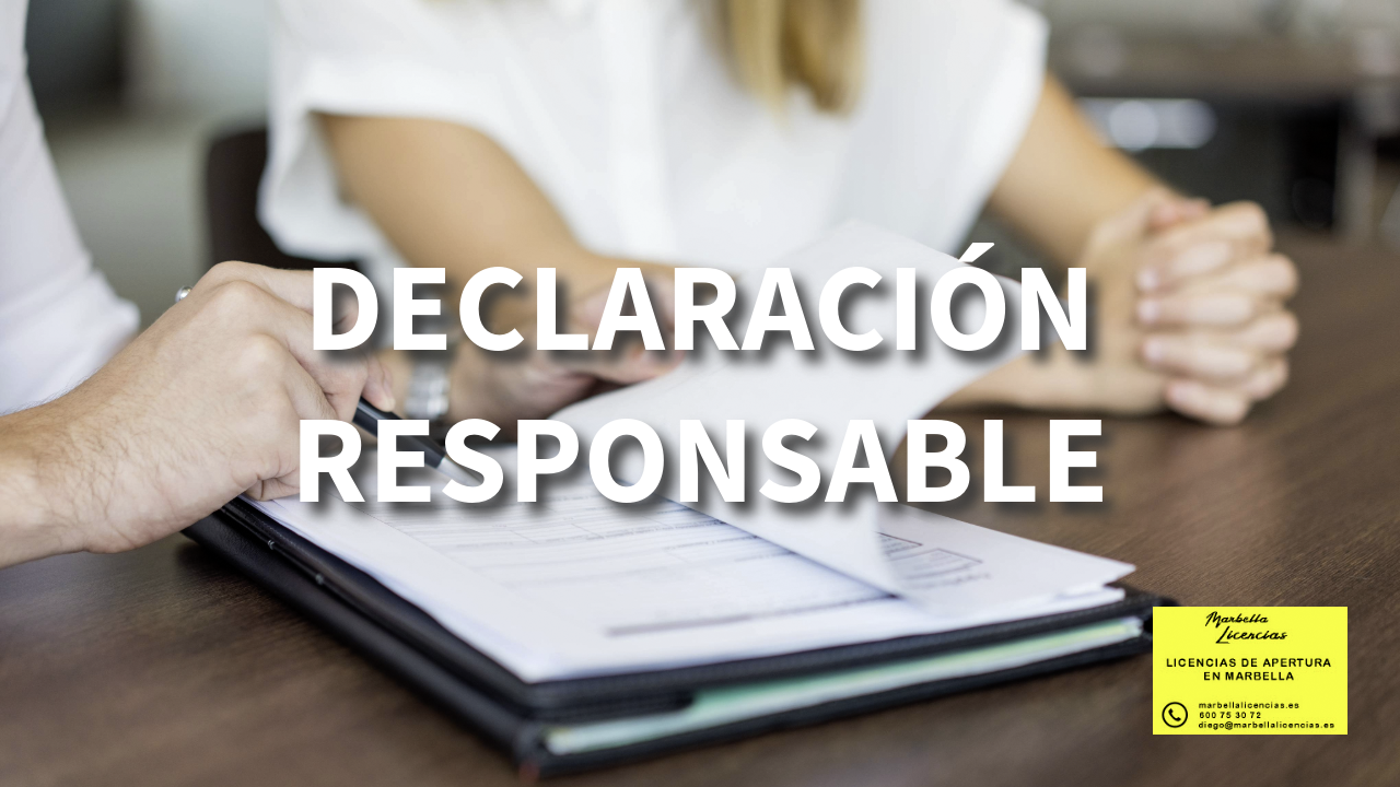 declaracion responsable marbella