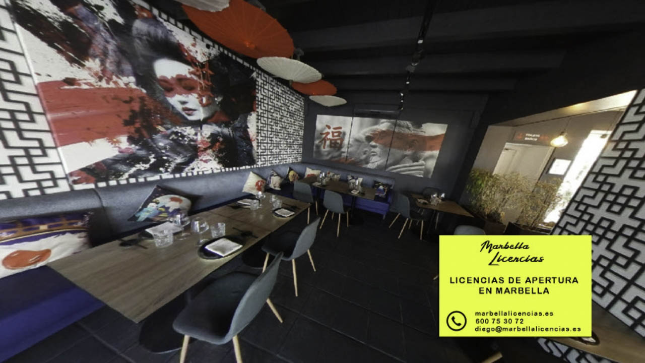 licencia apertura restaurante marbella