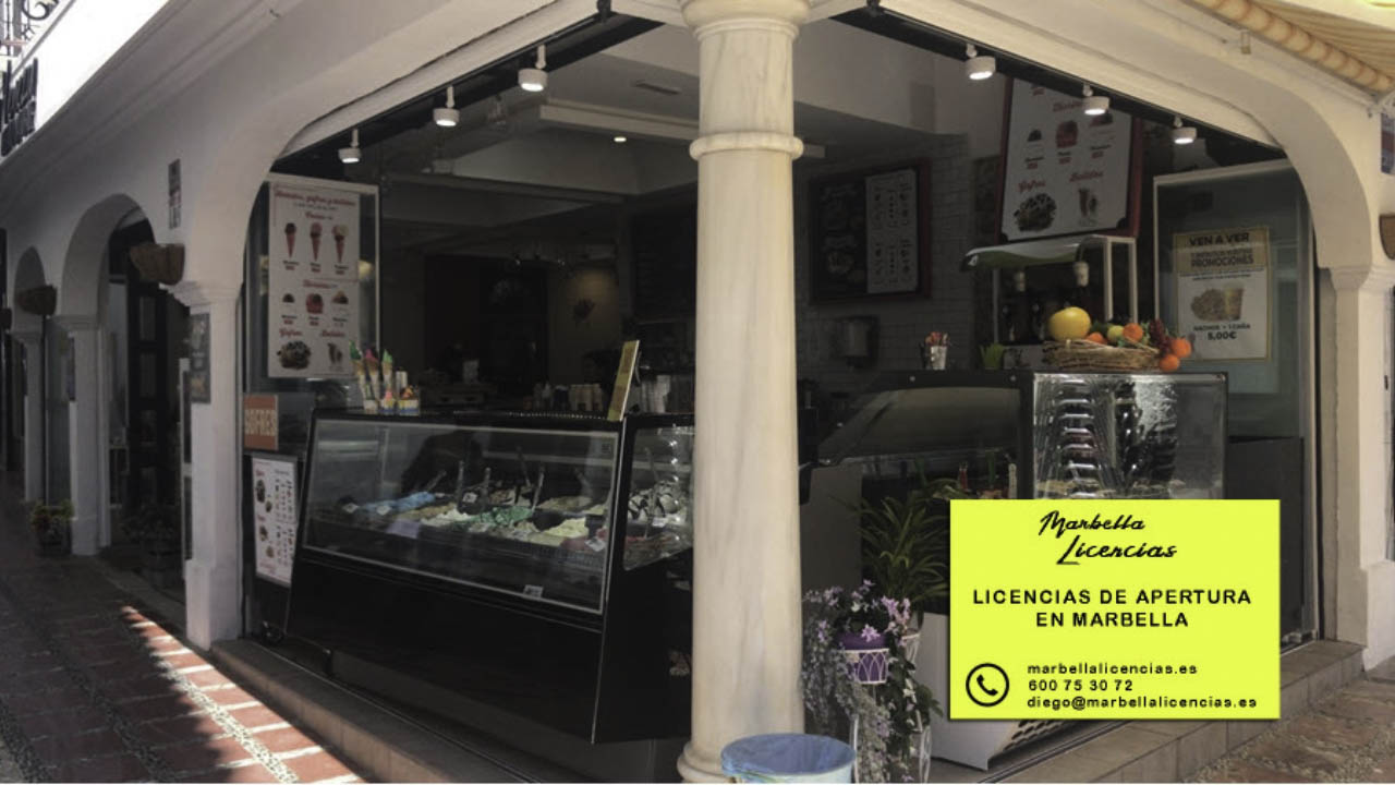 licencia apertura take away marbella